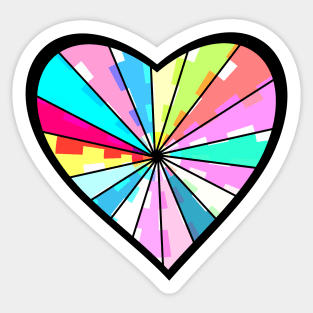 Happy hearts Sticker